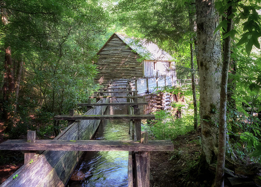 Cades Cove Mill - Great Smoky Mountains Photograph by Susan Rissi Tregoning