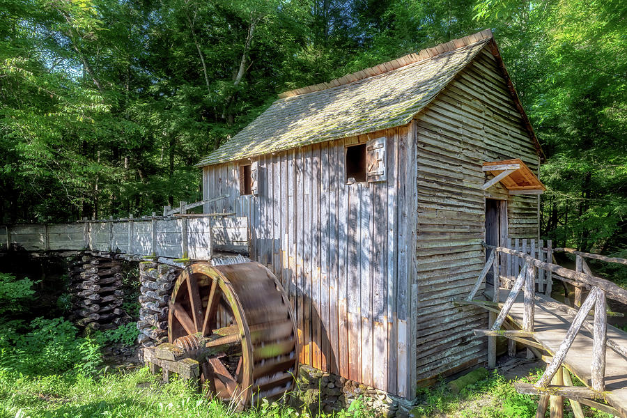 Cades Cove Mill - Smoky Mountains Photograph by Susan Rissi Tregoning