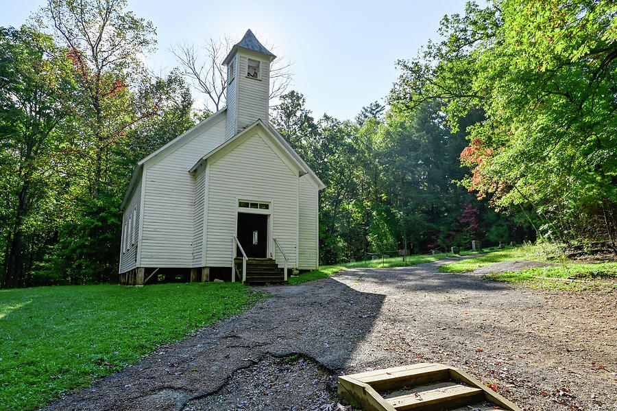 Cades Cove Missionary Baptist Photograph by Ed Stokes