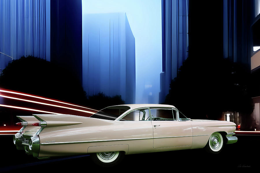 Cadillac Coupe DeVille from 1959 Photograph by Peter Kraaibeek