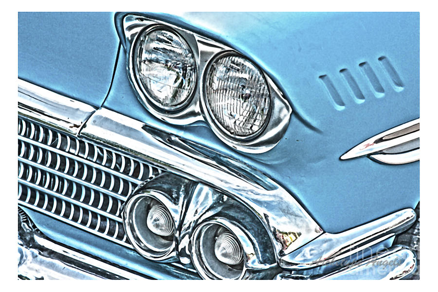 Cadillac Eldorado Drawing by Shawn Ripley