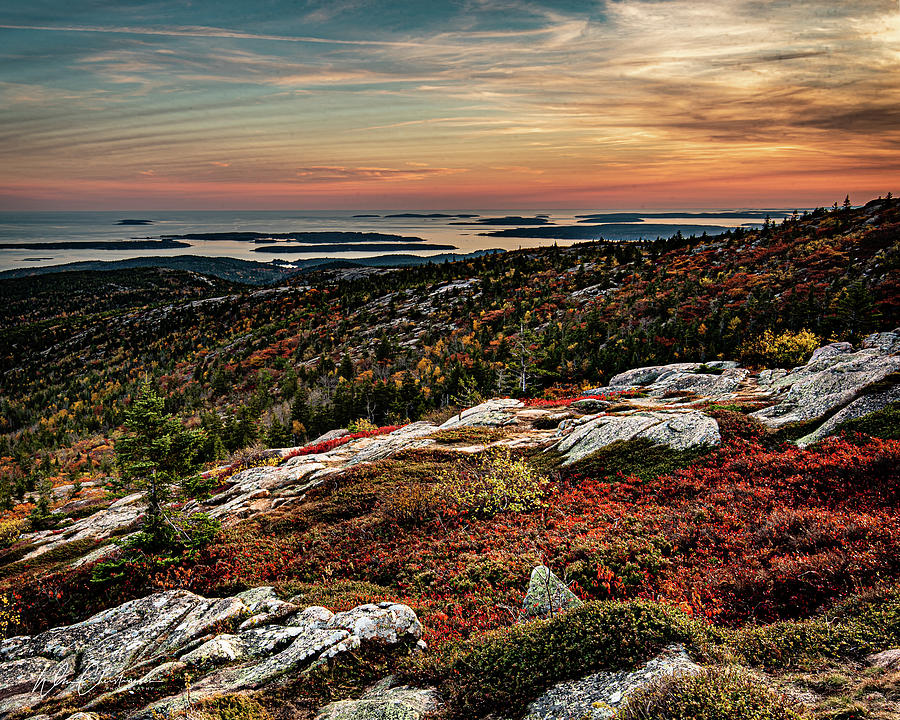 Cadillac Mountain Photograph by William Christiansen