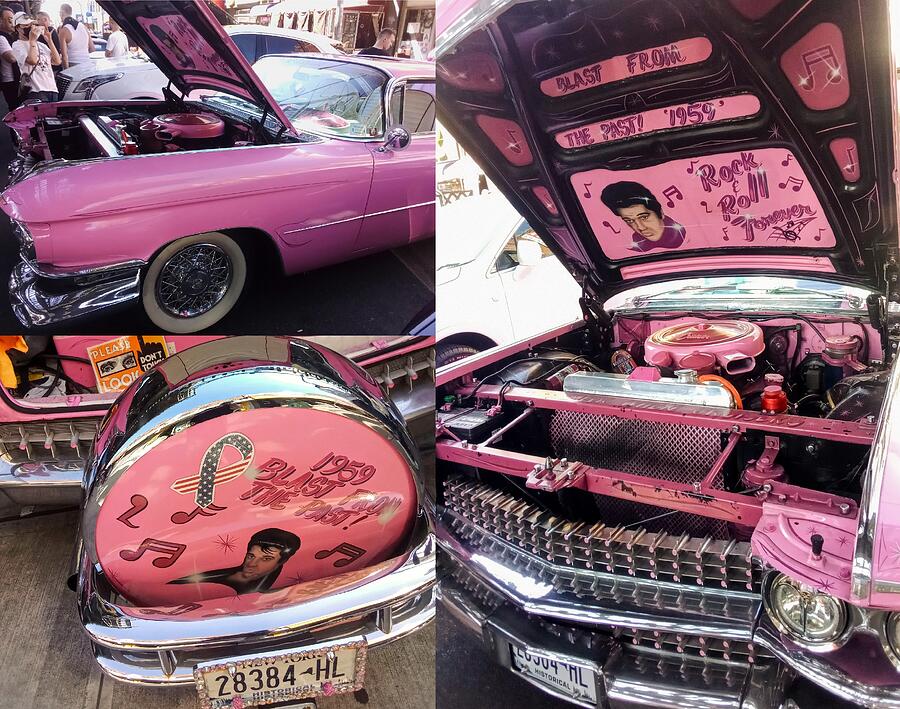 Elvis Pink Cadillac Photograph by Marine B Rosemary - Pixels