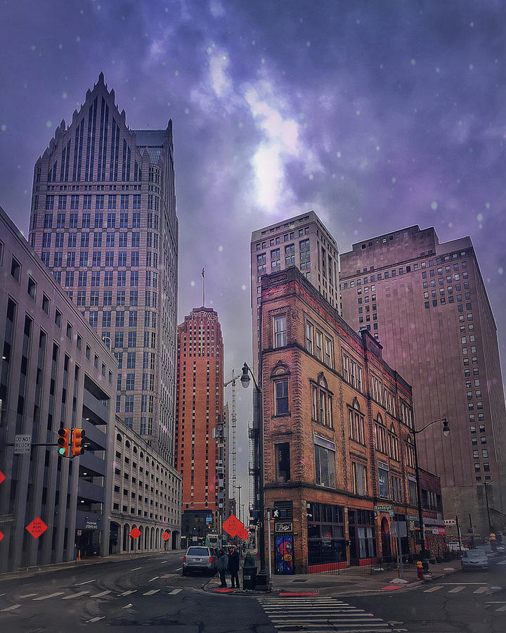 Cadillac Square Detroit Photograph by Winnie Chrzanowski Cadillac Square Detroit Photograph by Winnie Chrzanowski