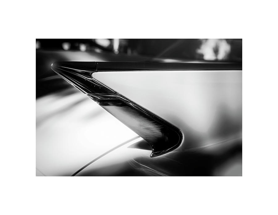 Cadillac taillight Photograph by ARTtography by David Bruce Kawchak