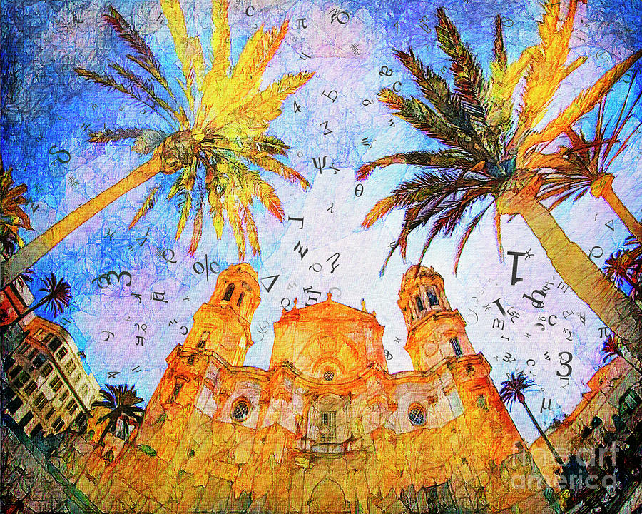 Cadiz Cathedral Digital Art by Edmund Nagele FRPS