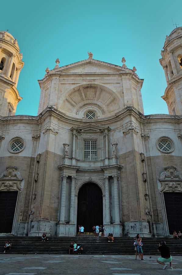 Cadiz Cathedral Facade Photograph by Angelo DeVal