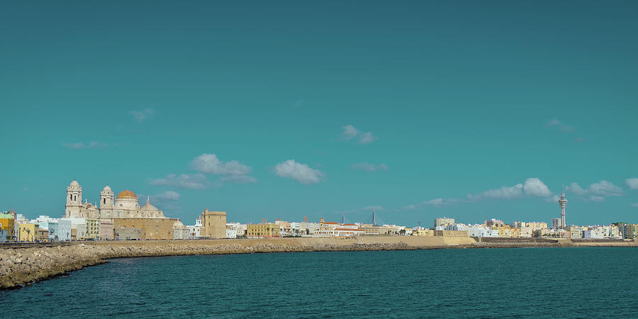 Cadiz City Panorama Photograph by Angelo DeVal