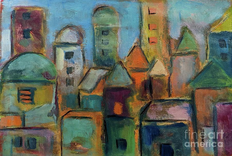 Cityscape Painting - Cadiz by Ilona Halderman