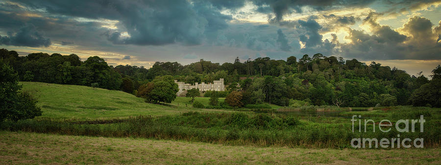 Cornwall Photograph - Caerhays Castle by Melody Watson