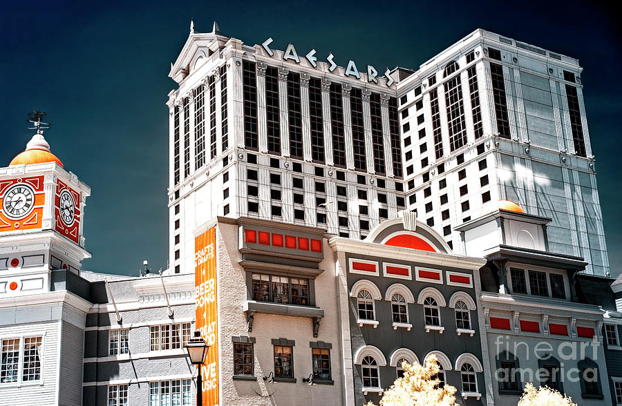 Caesars Infrared in New Jersey Photograph by John Rizzuto
