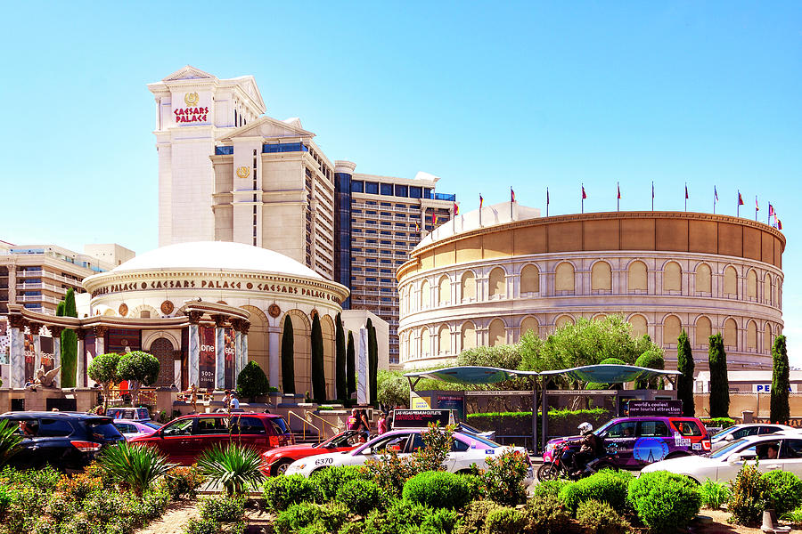Caesars Palace on Las Vegas Strip Photograph by Tatiana Travelways
