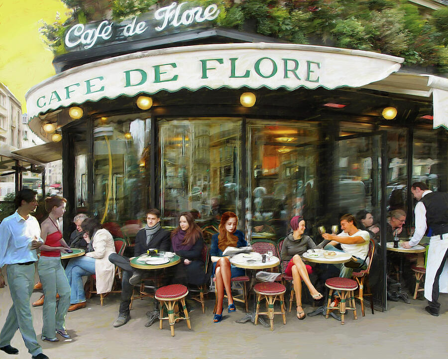 Cafe De Flore iPhone Cases for Sale - Fine Art America