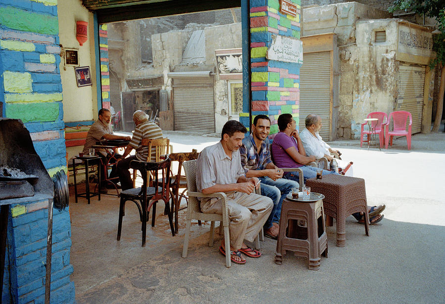 Cafe In Islamic Cairo Photograph by Shaun Higson