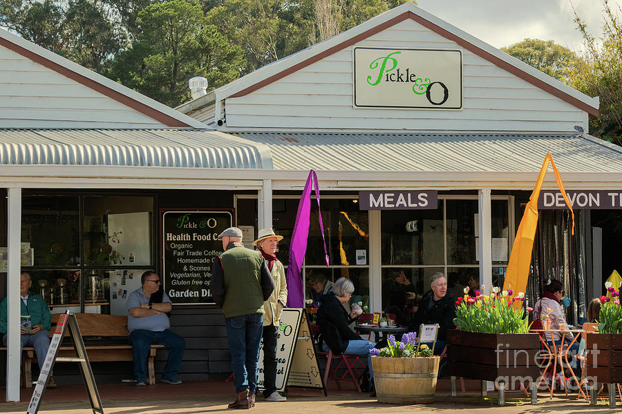 A Cafe in Nannup 2 Photograph by Elaine Teague