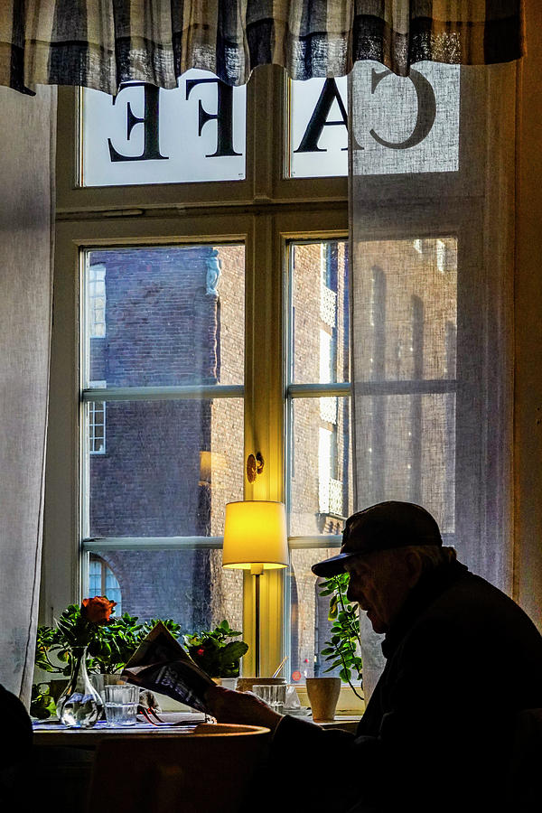 Cafe life, Stockholm Photograph by Alexander Farnsworth