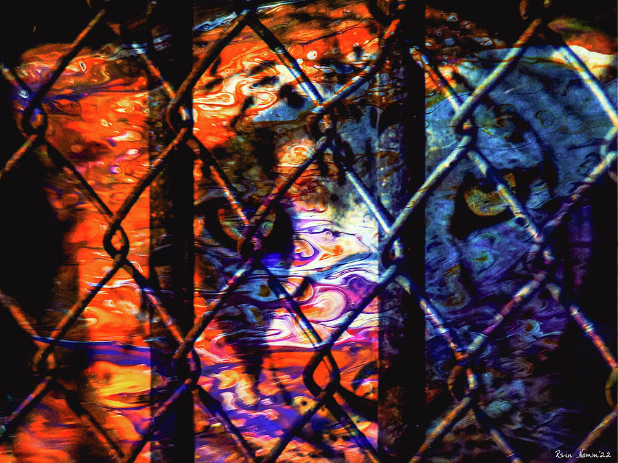 Caged Rage Mixed Media by Rein Nomm