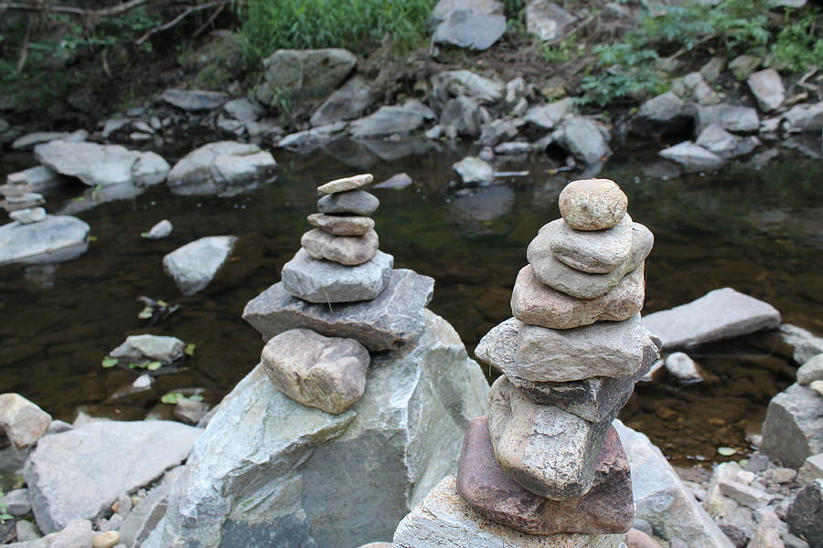 Cairn Photograph by Jindra Noewi