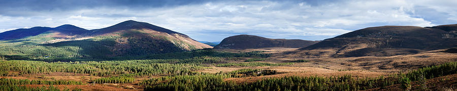 Cairngorms National Park Panorama Photograph by NicolasMcComber