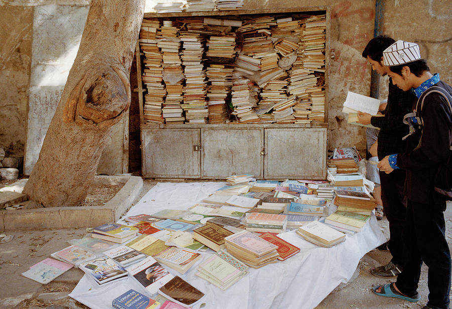 Cairo Street Library Photograph by Shaun Higson