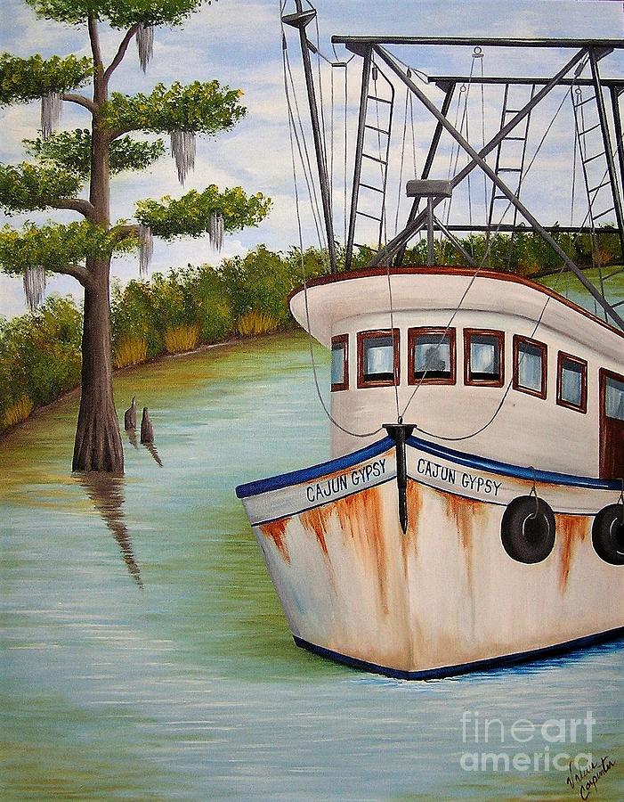 Cajun Gypsy Painting by Valerie Carpenter