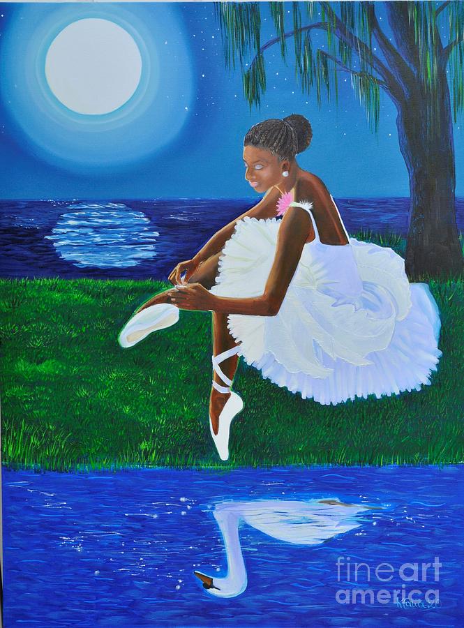 New Orleans Painting - Cajun Moon by KCatia Creole Art