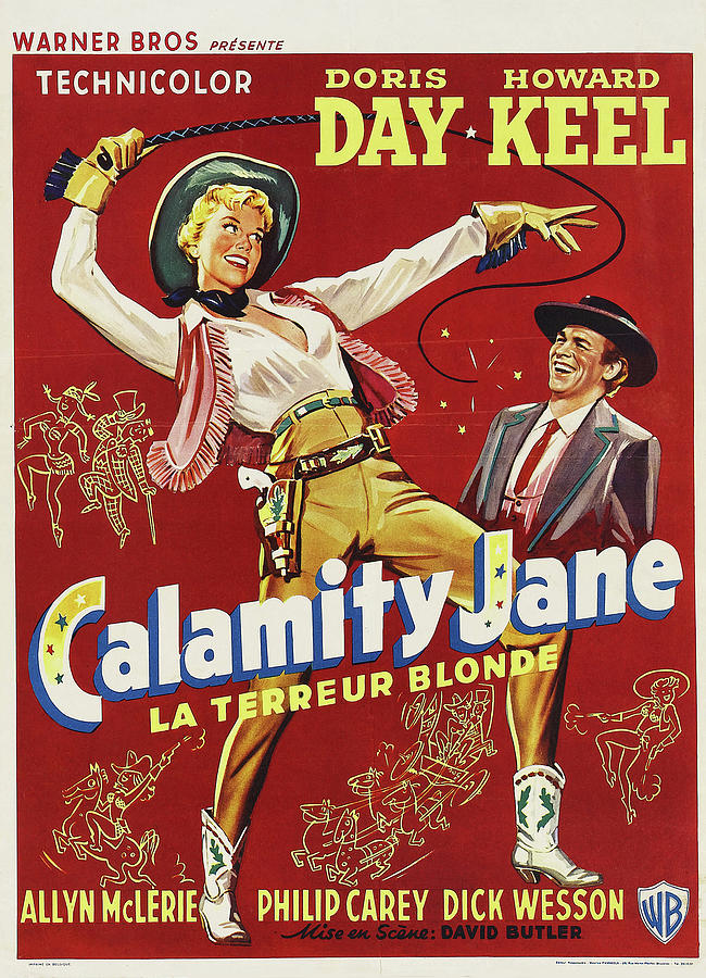 Calamity Jane - 1953 Mixed Media by Stars on Art