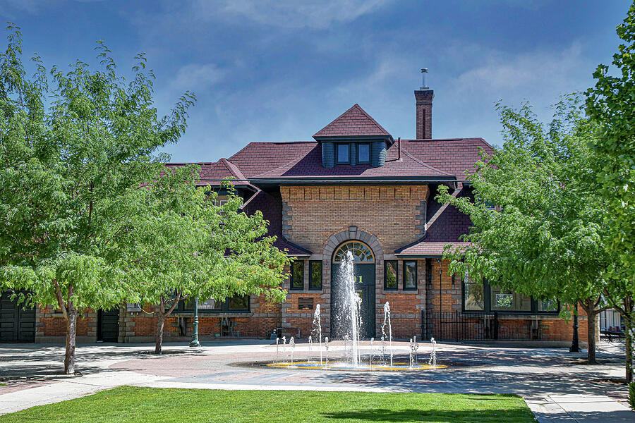 Caldwell Idaho historic train station Photograph by Mike Worley Caldwell Idaho historic train station Photograph by Mike Worley