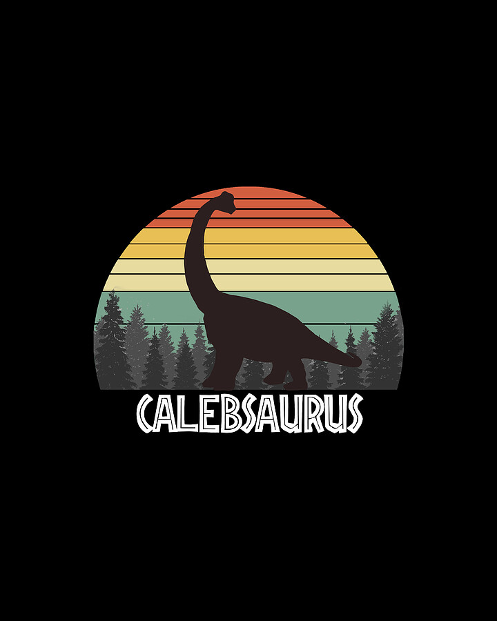 Calebsaurus Caleb Saurus Caleb Dinosaur Drawing by Bruno Fine Art America