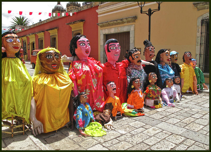 Calenda figures Oaxaca Mexico Photograph by Lorena Cassady