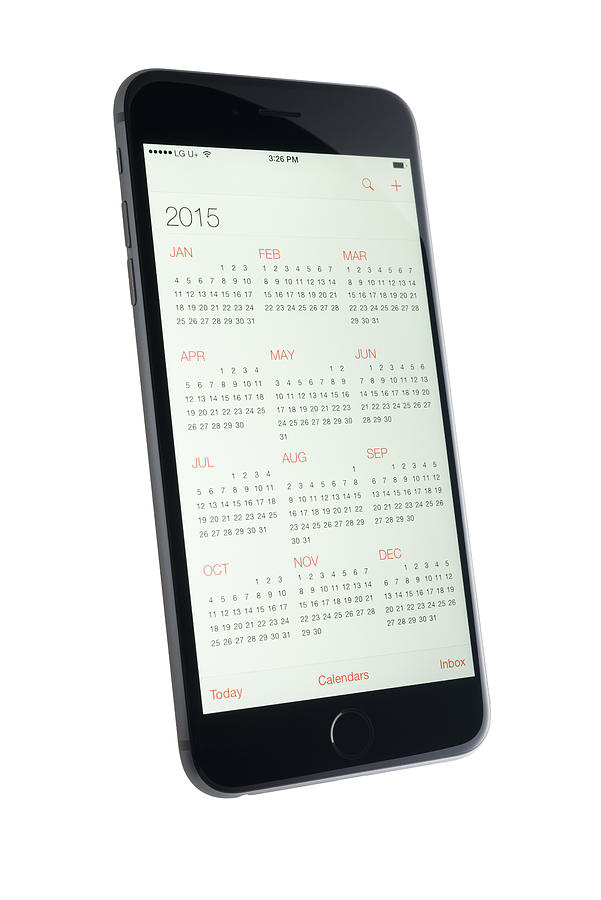 Calendar App. 2015 Photograph by Hanibaram