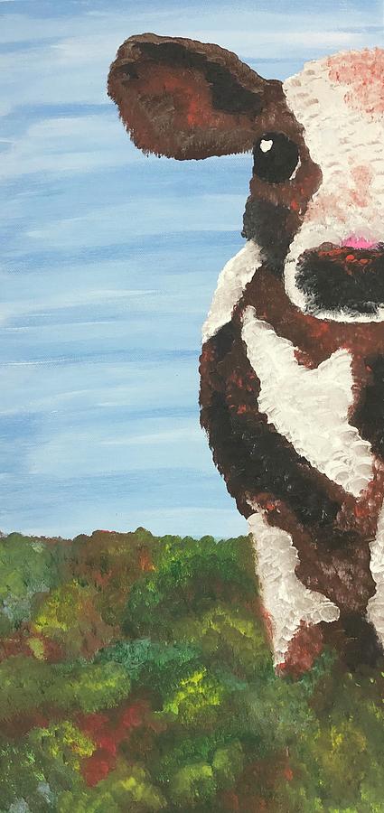 Calf Painting by Kelly Coran | Fine Art America
