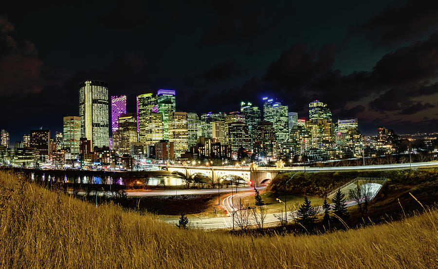 Calgary Downtown Photograph by Thomas Nay
