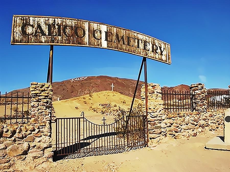 Calico Boot Hill Photograph by Richard Thomas