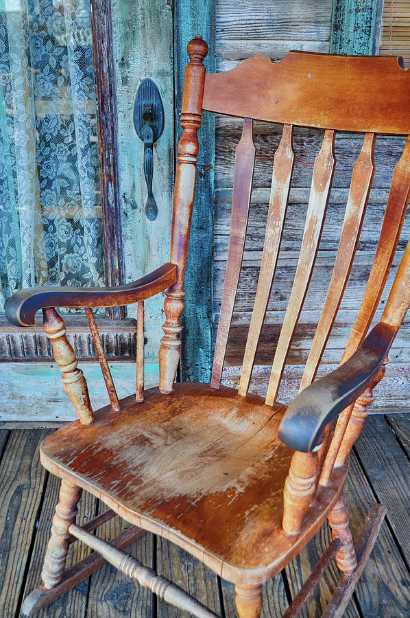 Calico Ghost Town Chair Photograph by Kyle Hanson