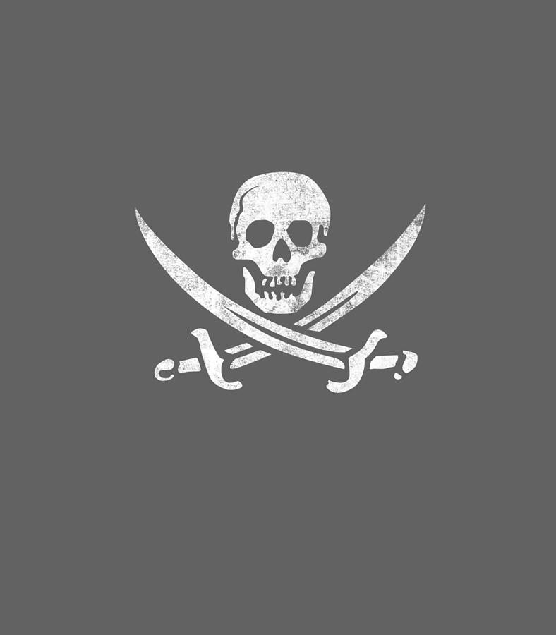 Calico Jack Sword Pirate Flag Jolly Roger Graphic Digital Art By Davidx