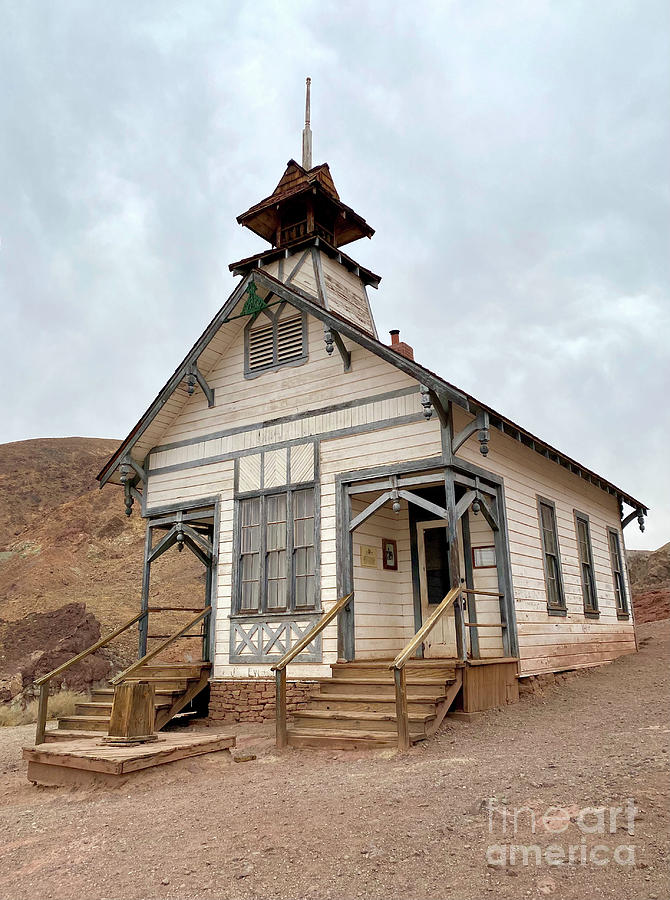 Calico Schoolhouse Photograph by Sean Griffin