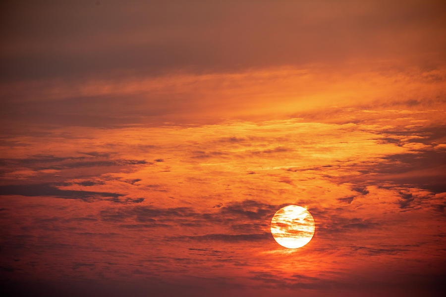 Califonia sunset Photograph by David Kleeman