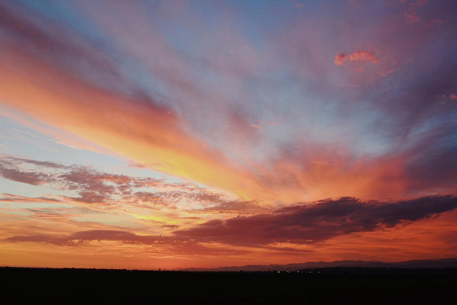 California Big Sky Sunset Photograph by Gaby Ethington