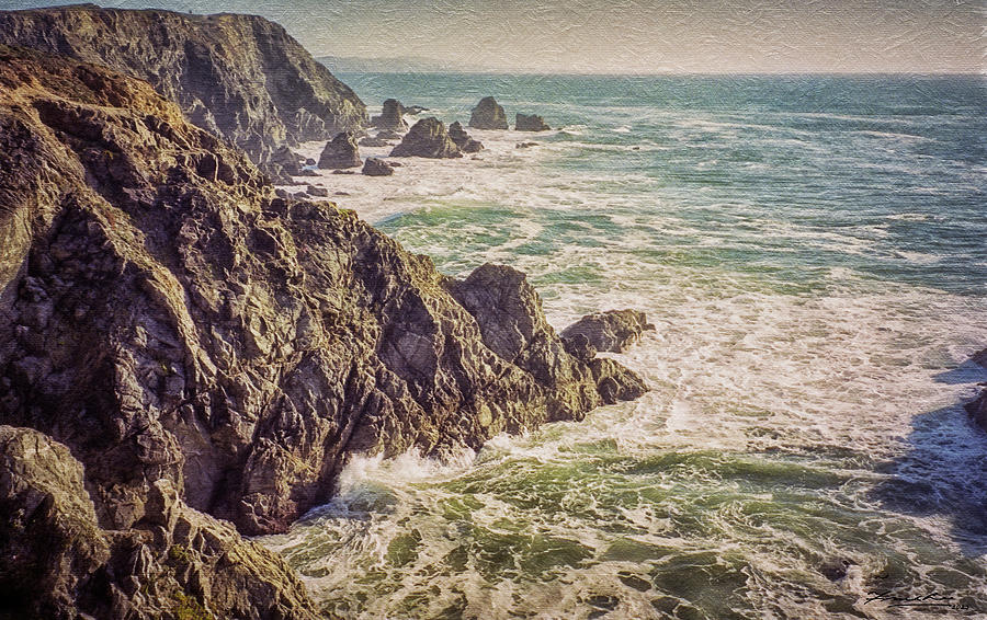 California Cliffs Digital Art by Frank Lee