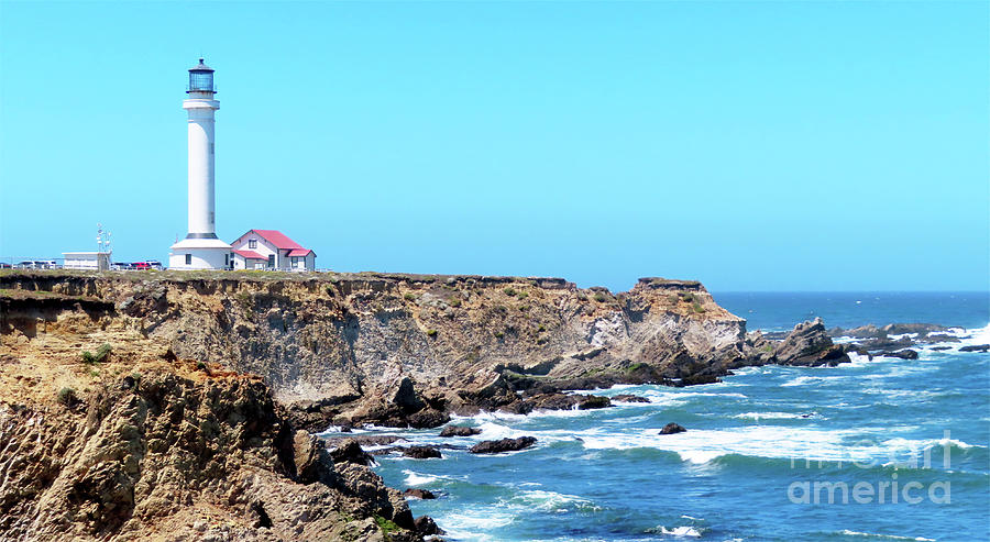 California Coast National Monument, Point Arena Lighthouse Photograph by Aurelia Schanzenbacher