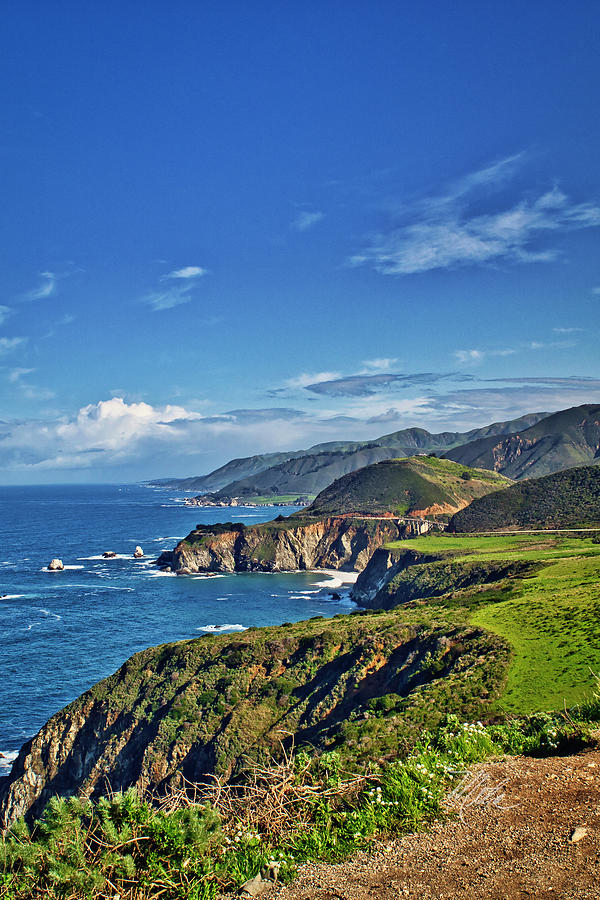 California Coastline Vertical Photograph by Meta Gatschenberger