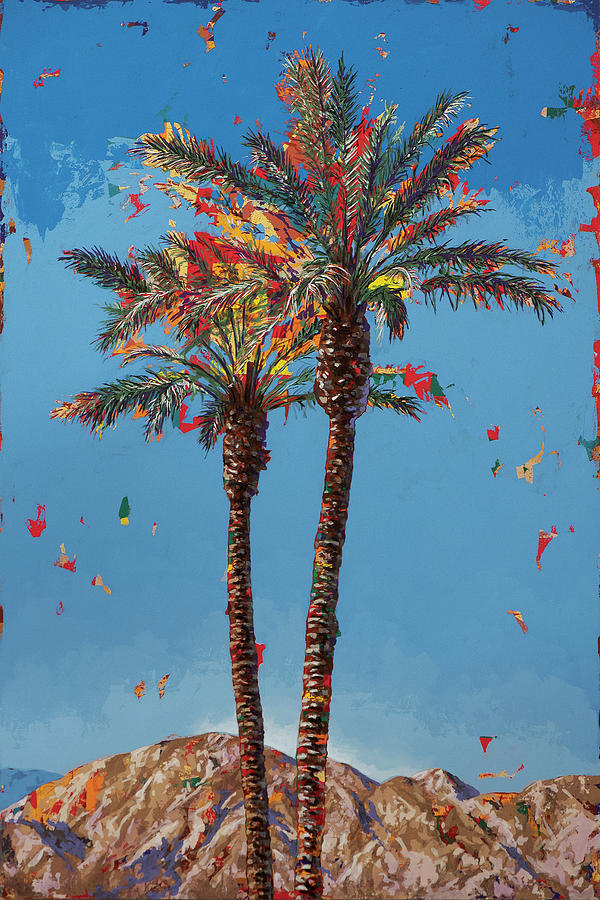 Desert Painting - California Dreaming #2 by David Palmer