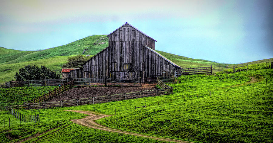 California Highway 46 Rustic Barn Photograph by Floyd Snyder