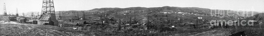 California Oil Field, 1910 Photograph by Granger