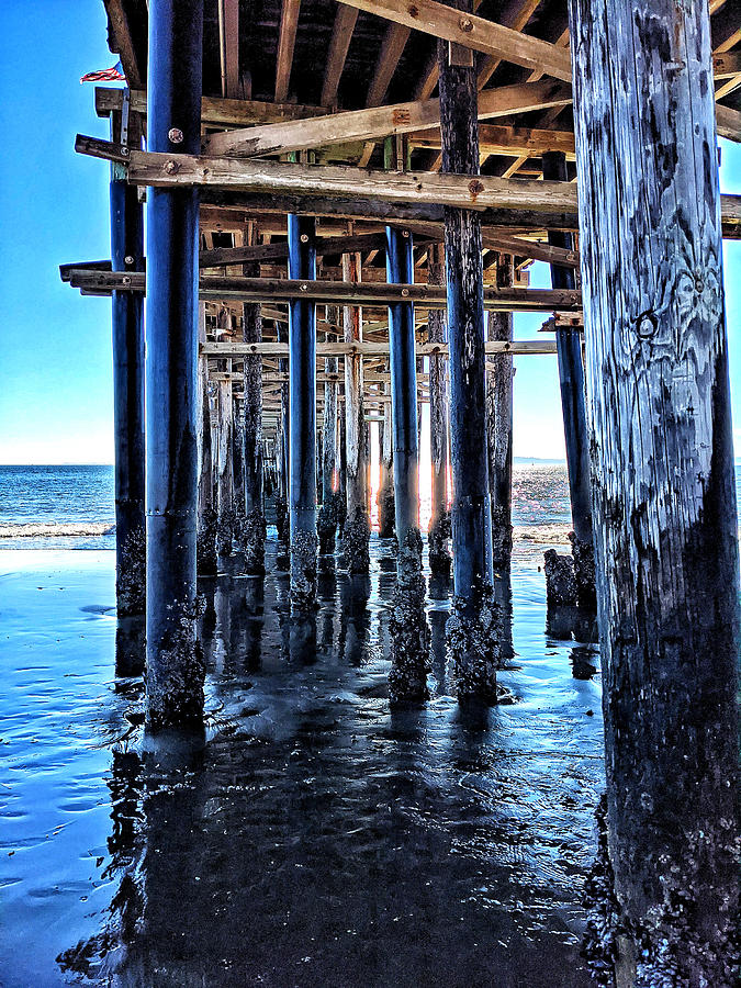 California Pier Photograph by David Zumsteg