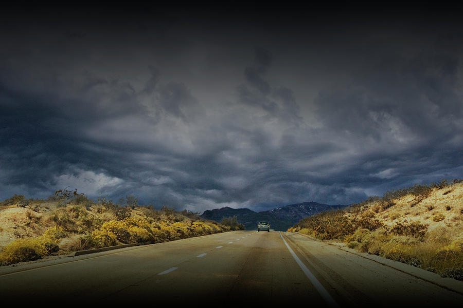 California Road Highway Photograph by Randall Nyhof