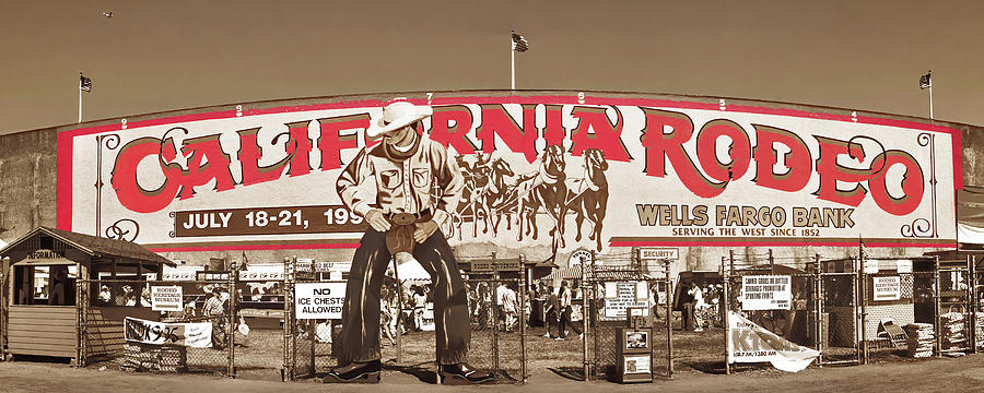 California Rodeo Salinas, California Photograph by Don Schimmel