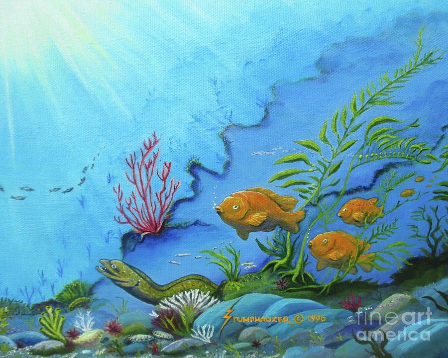 California Sea Life Painting