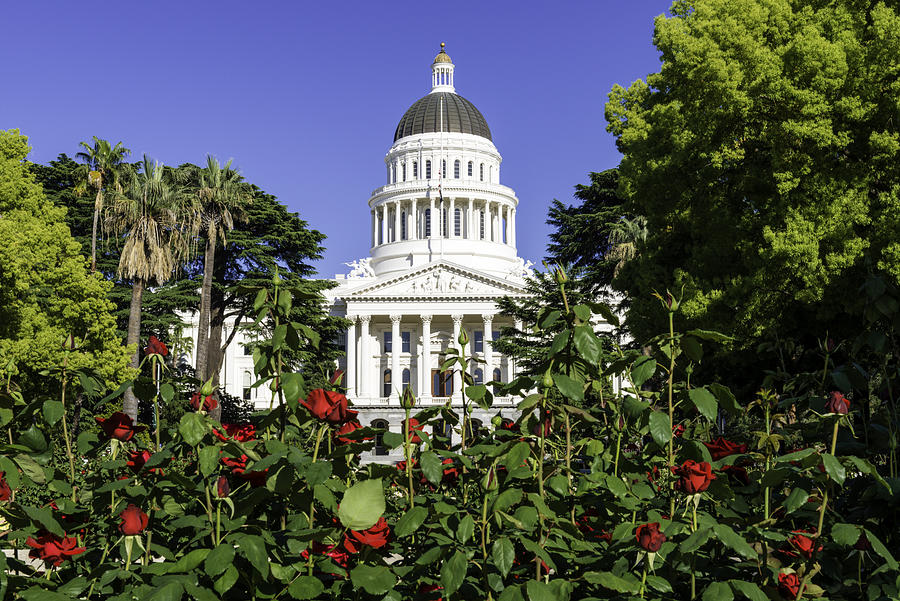 California State Capitol Building in Sacramento, CA, USA Photograph by Dszc